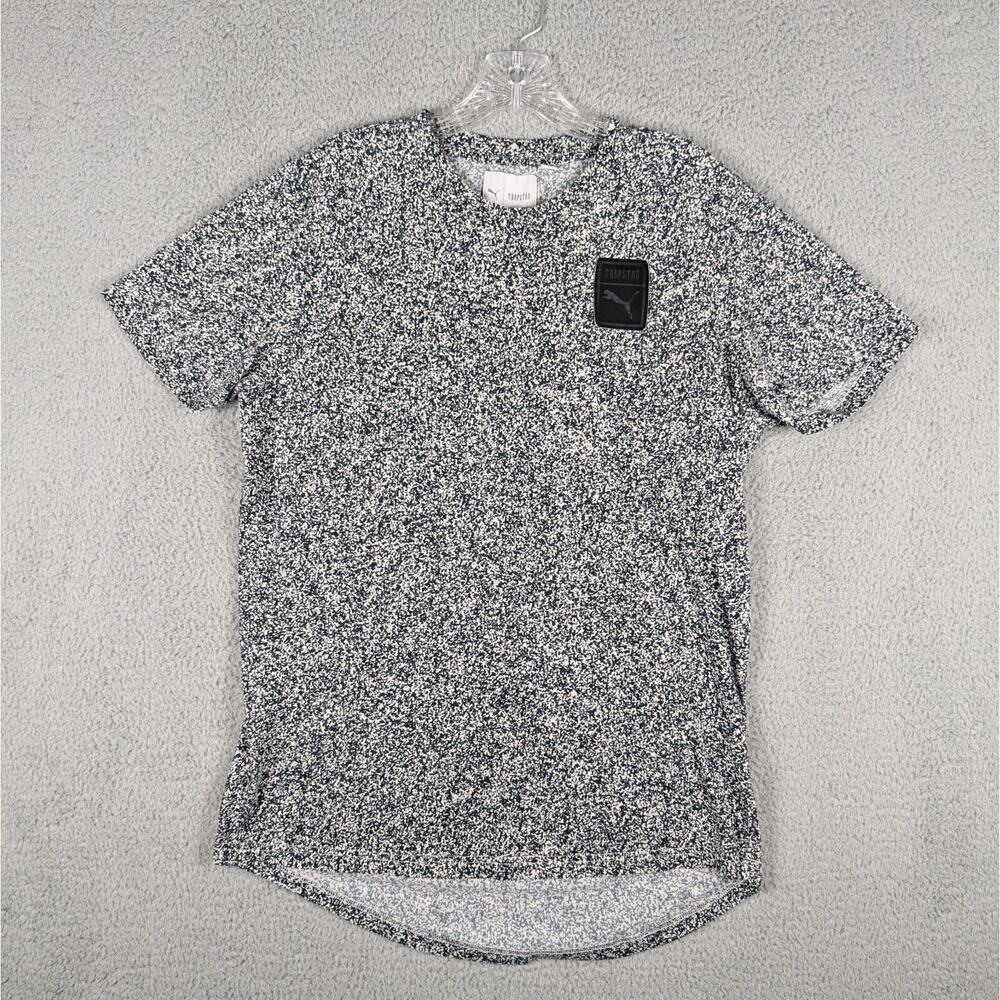 Puma x TRAPSTAR Tshirt Men's Medium Multicolored Speckled Casual Street Wear